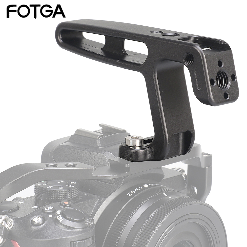 Camera Cold Shoe - FOTGA Mini Top Handle Hand Grip