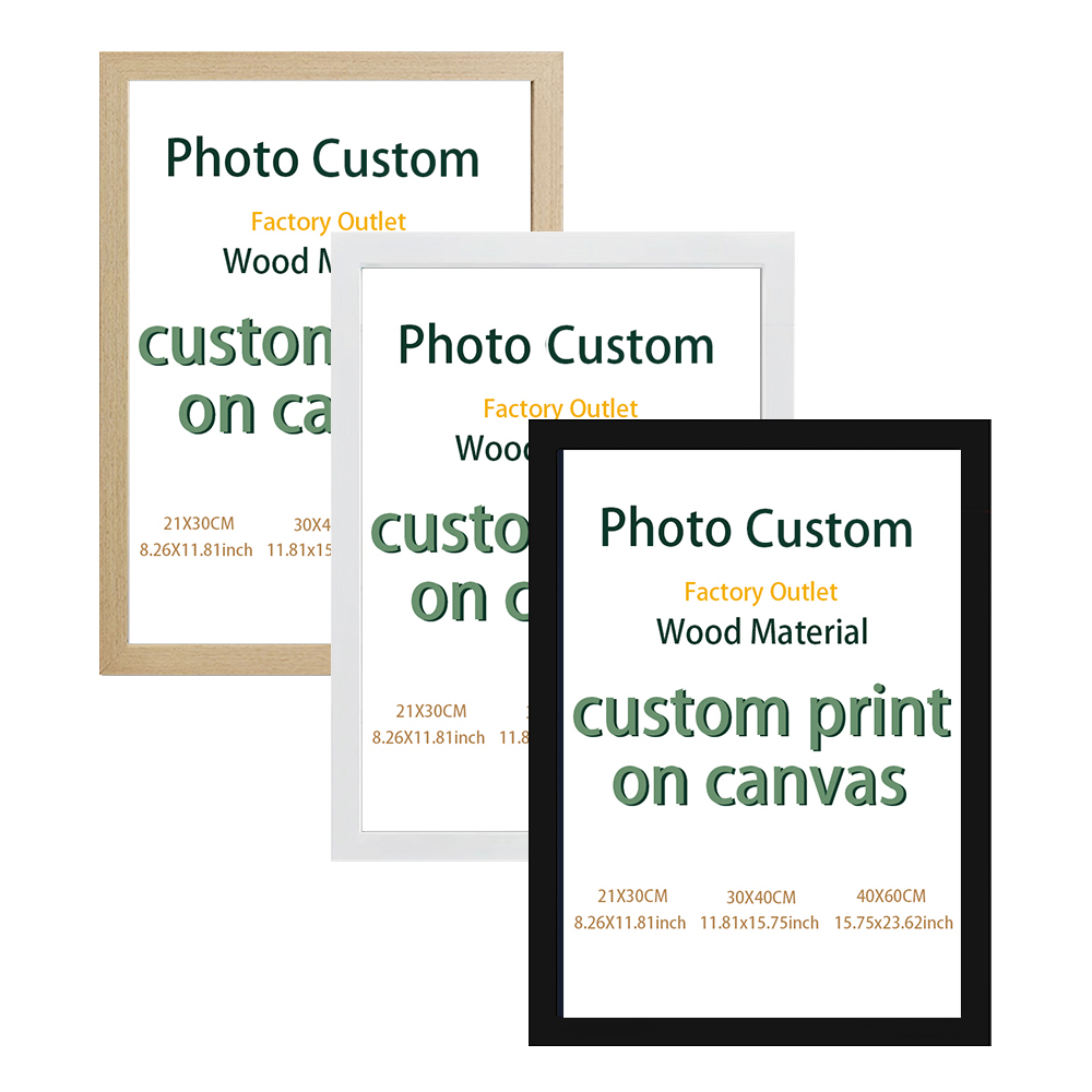 Photography Object - Customized canvas painting plus photo frame,high-definition
