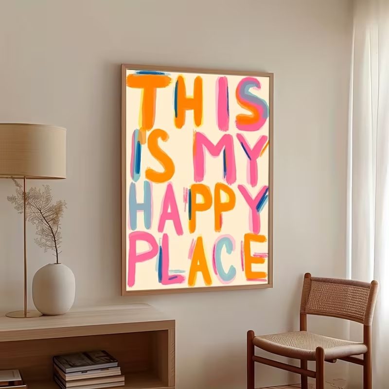 Photography Image - Modern This Is My Happy Place