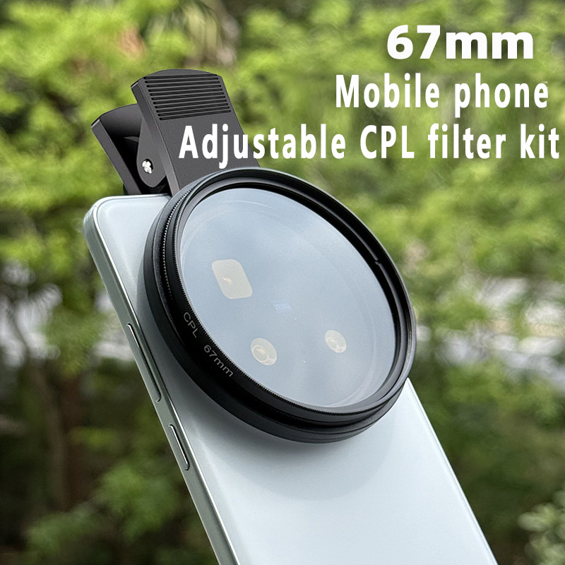 Photography Architecture - 67mm 52mm CPL Filter Set for