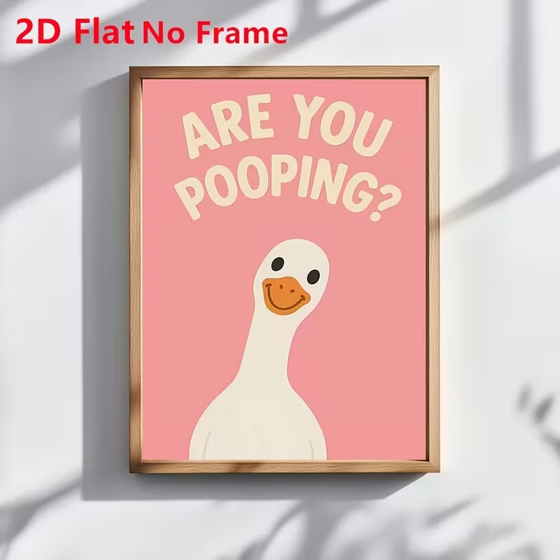 Photography Image - Modern Pink Are You Pooping Quotes