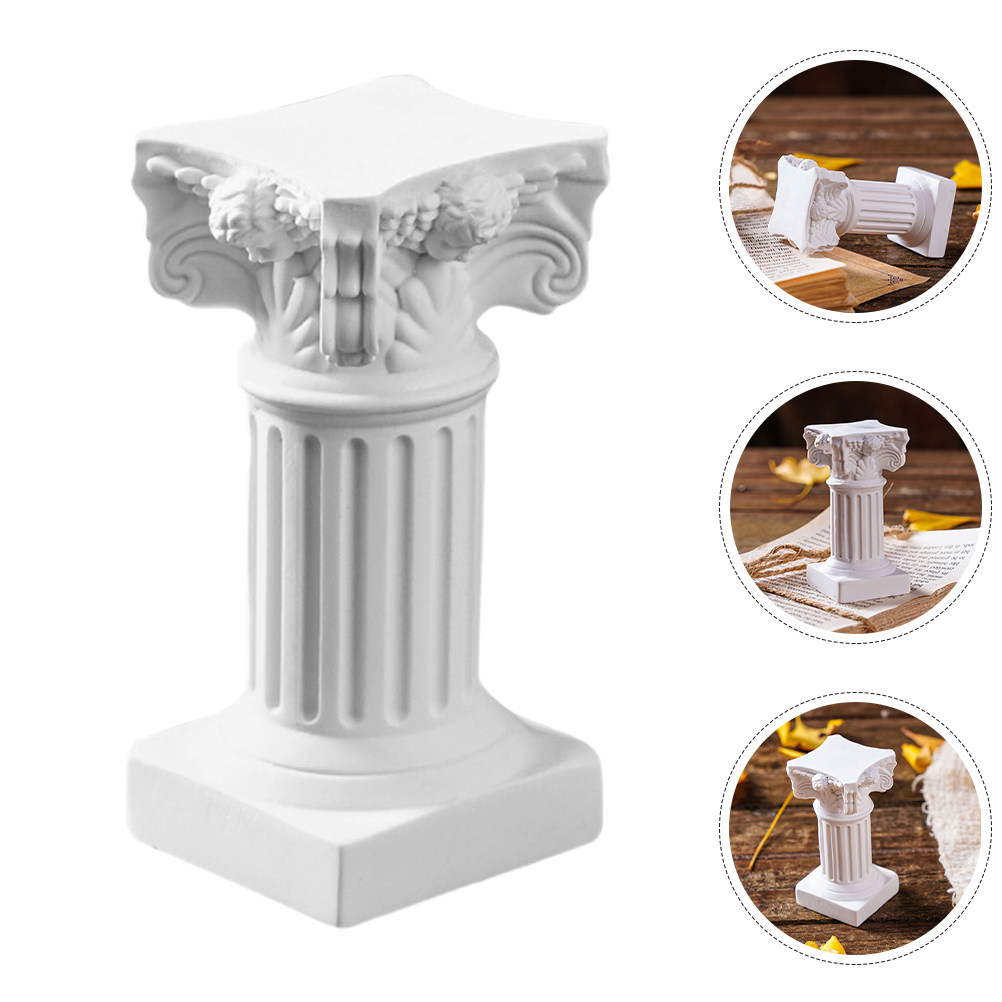 Photography Landscape - 6Pcs Roman Column Candlestick Resin Pillar