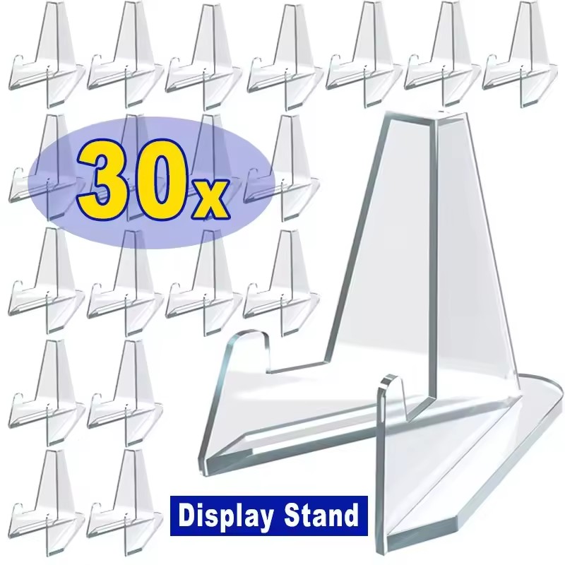 Photography Object - 30-1PCS Triangular Card Display Stand Mini