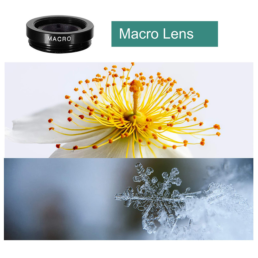 Universal 3 in 1 Fish Eye Lens - Photography Zooming review and price