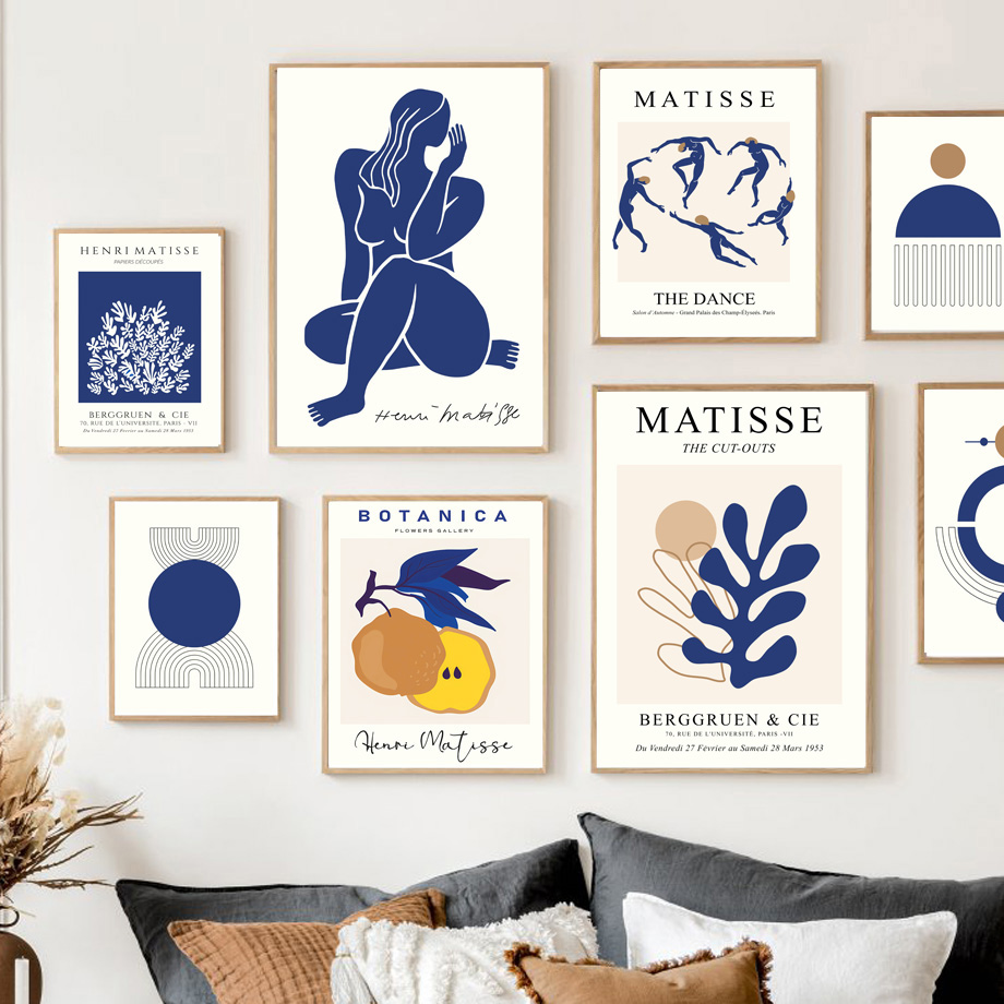 Abstract Matisse Woman Coral G - Photography Landscape review and price