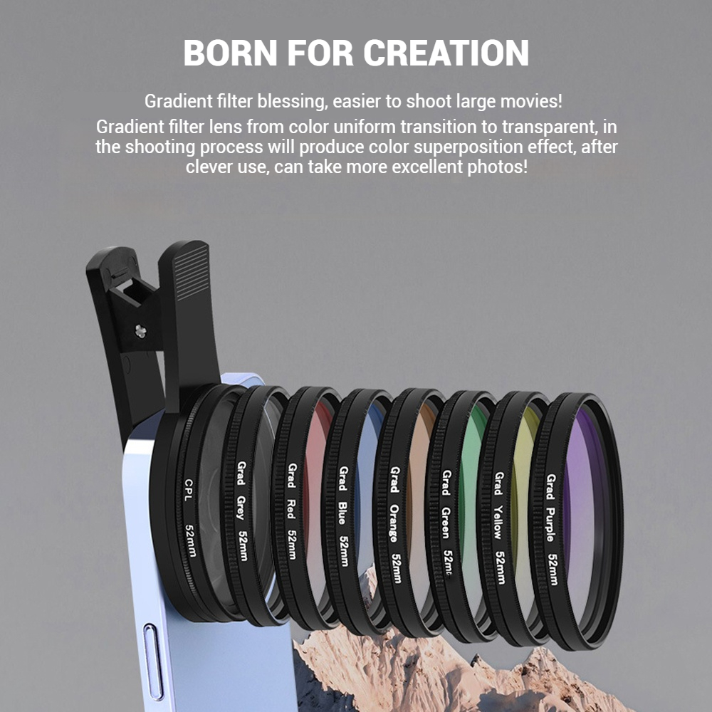 52MM Mobile Phone Lens Univers - Photography Zooming review and price