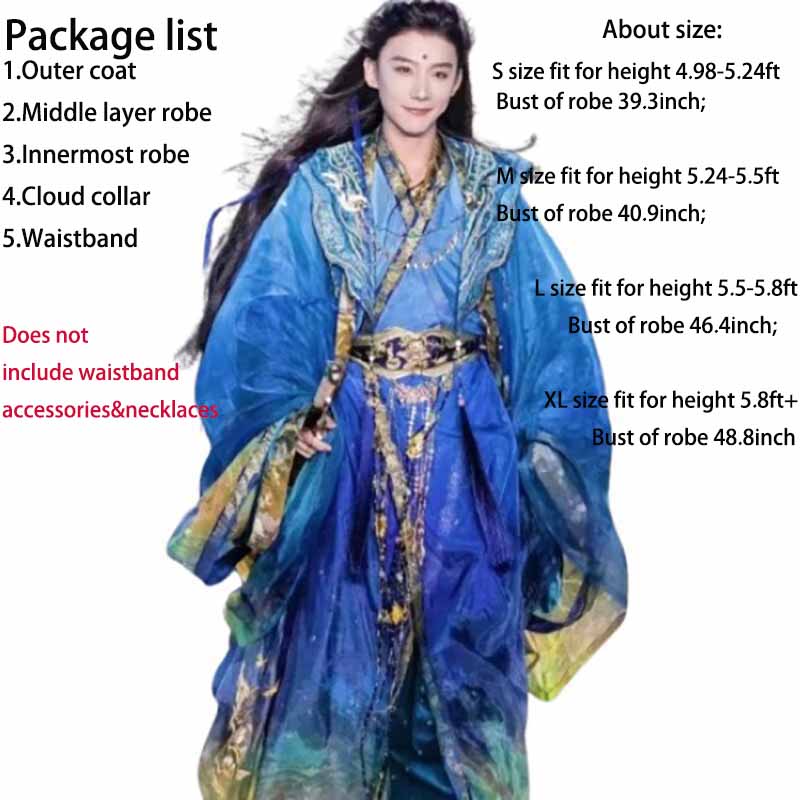 Luxury Chinese Hanfu Men Ancie - Photography Of A Man review and price