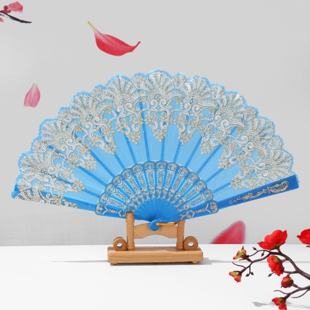 Embroidered Folding Fan Hot St - Photography Of A Man review and price
