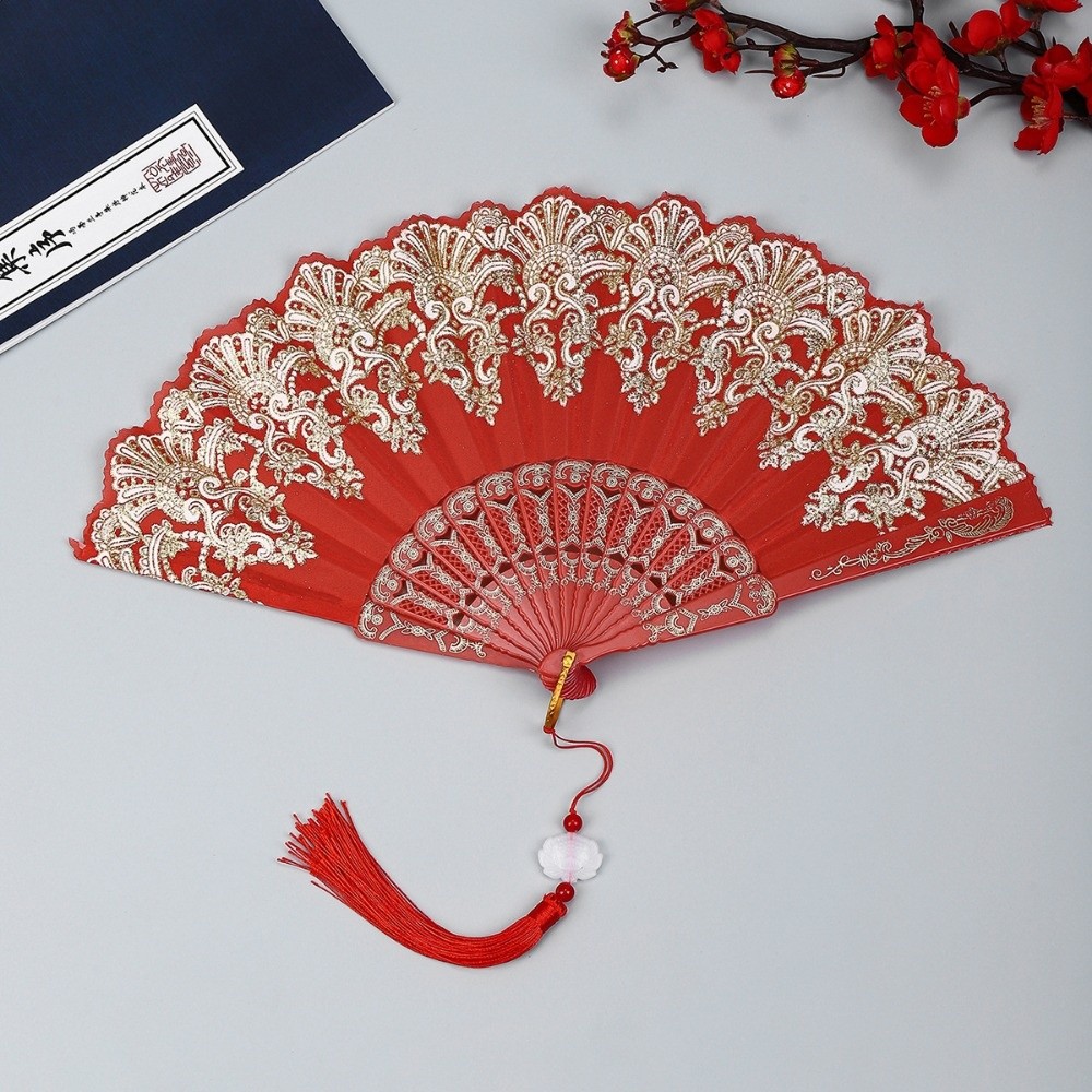 Embroidered Folding Fan Hot St - Photography Of A Man review and price