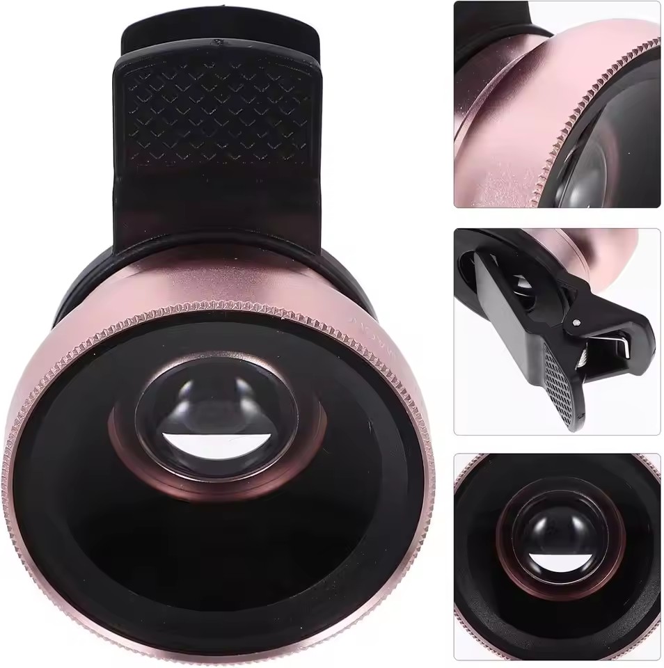 2 IN 1 Lens Universal Clip 37m - Photography Zooming review and price