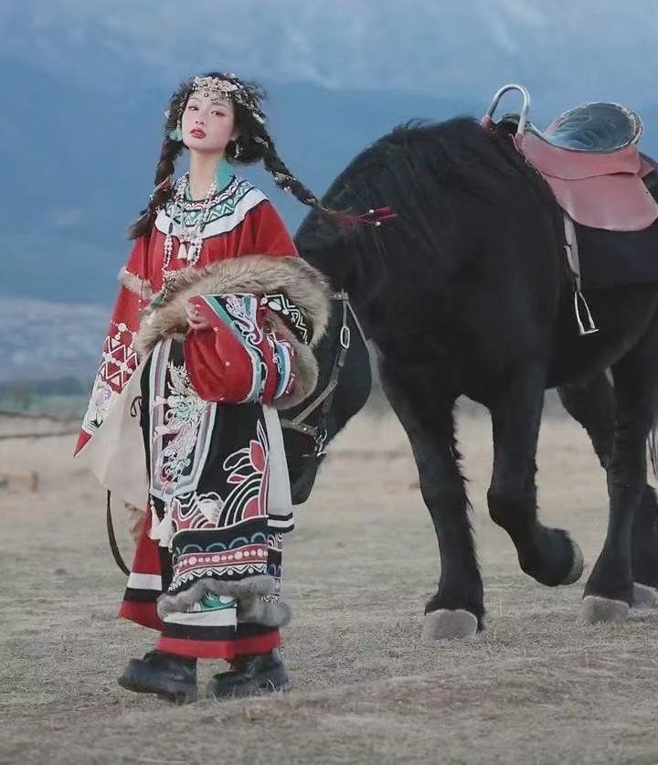 Classic Embroidered Tibetan Ro - Photography Of A Man review and price