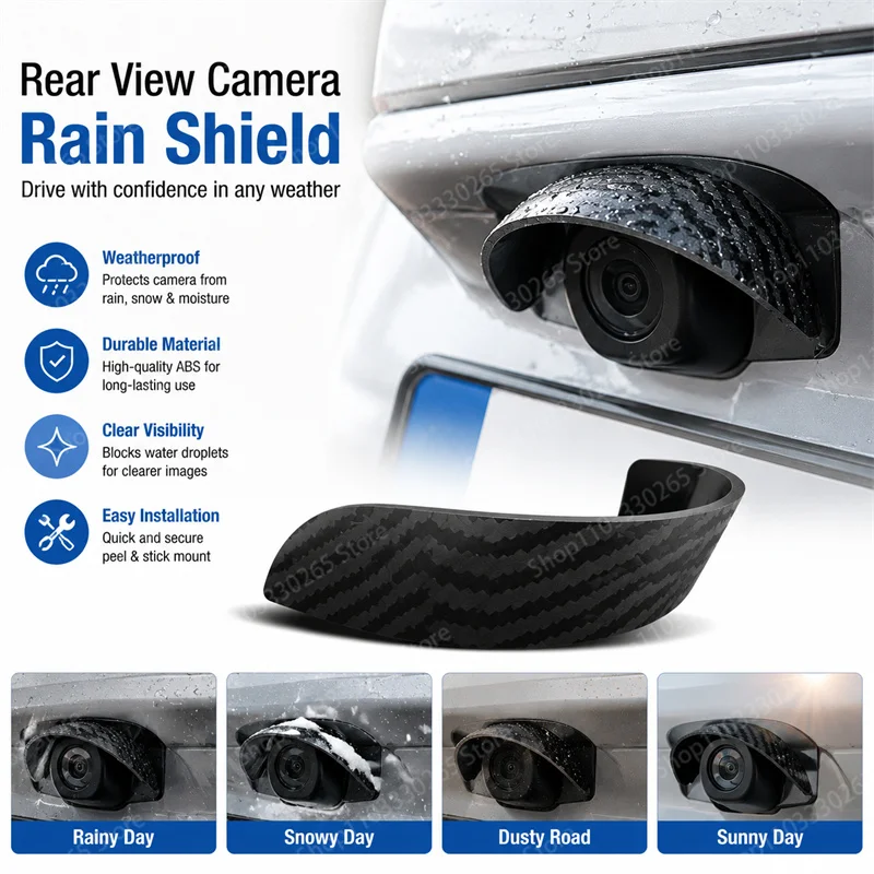 Automotive universal reverse c - Camera Rain Cover review and price
