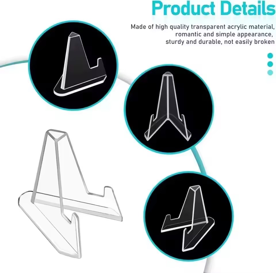 30-1PCS Triangular Card Displa - Photography Object review and price