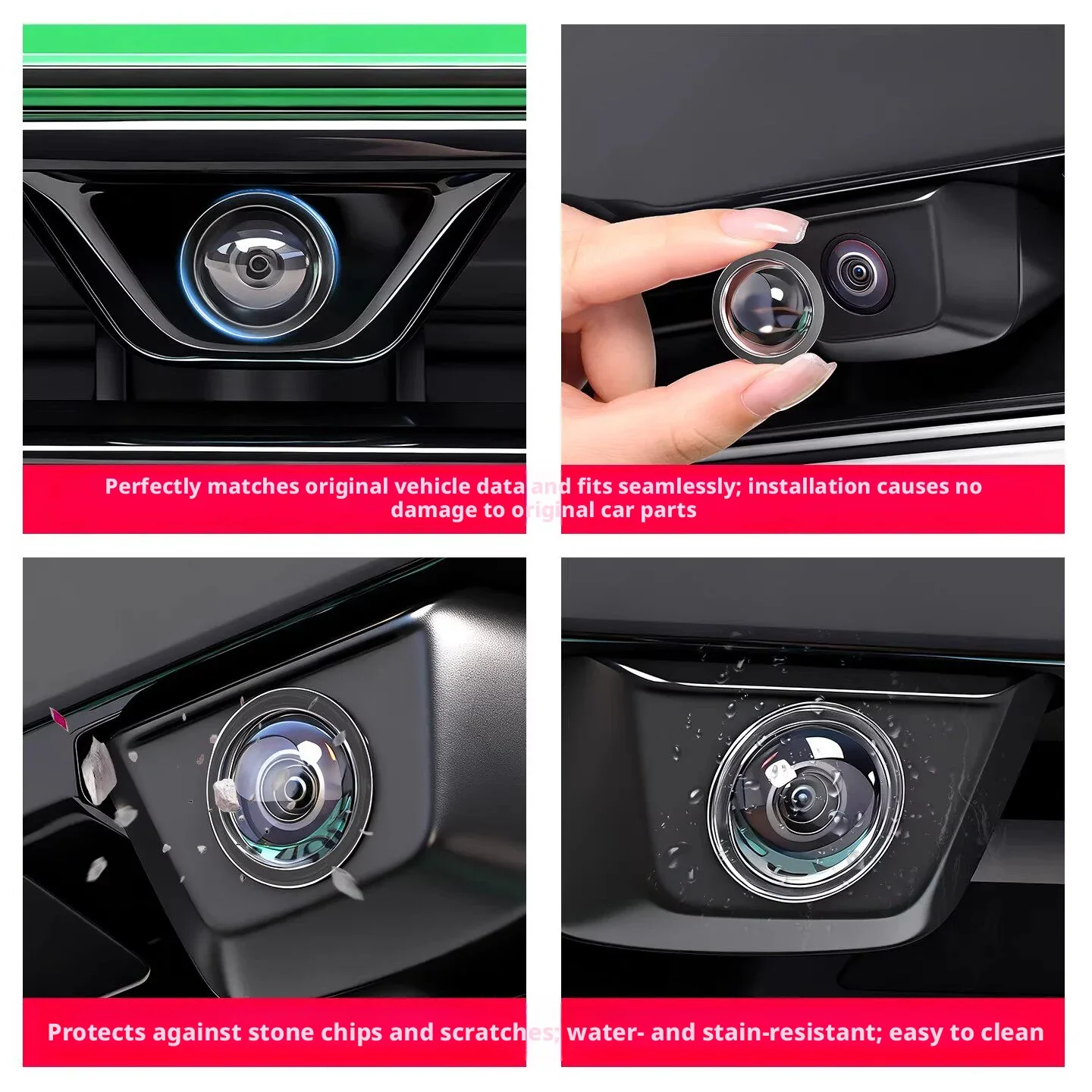 Car Front and Rear Camera Prot - Camera Rain Cover review and price