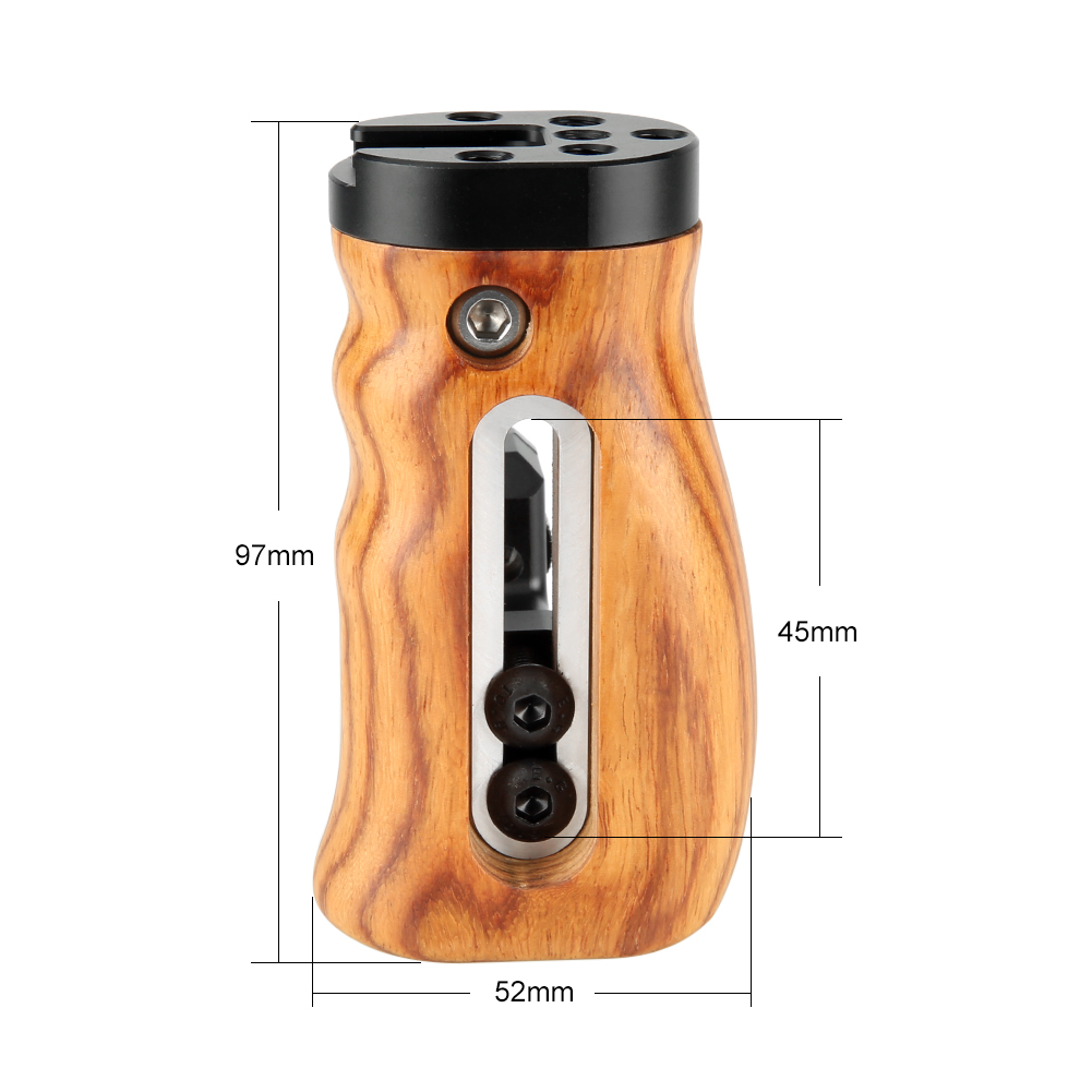 NICEYRIG Universal Side Wooden - Camera Cold Shoe review and price