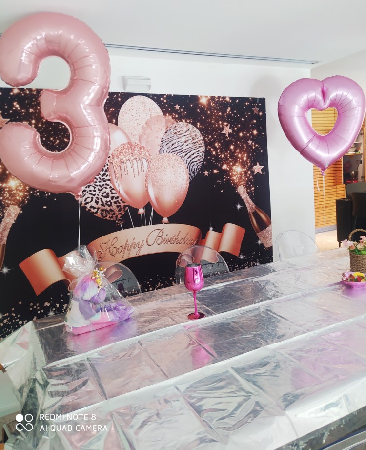 Adult Birthday Party Backdrop  - Photography Names review and price