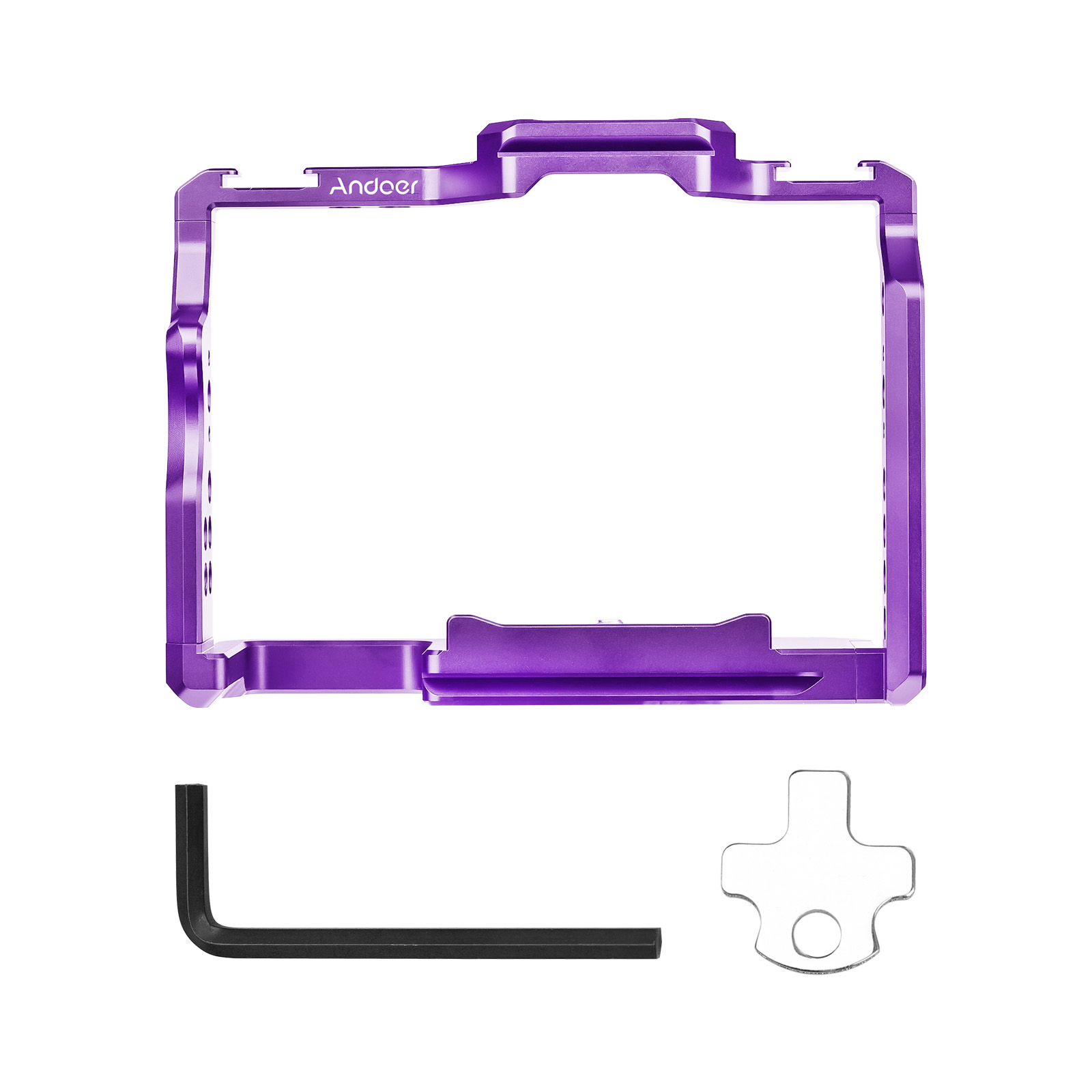 Andoer Camera Cage Aluminum Al - Camera Cold Shoe review and price