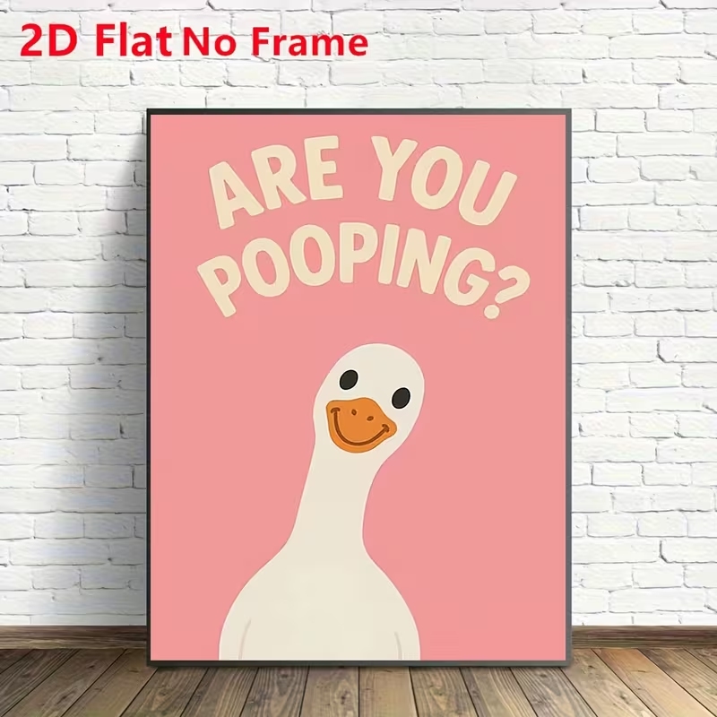 Modern Pink Are You Pooping Qu - Photography Image review and price
