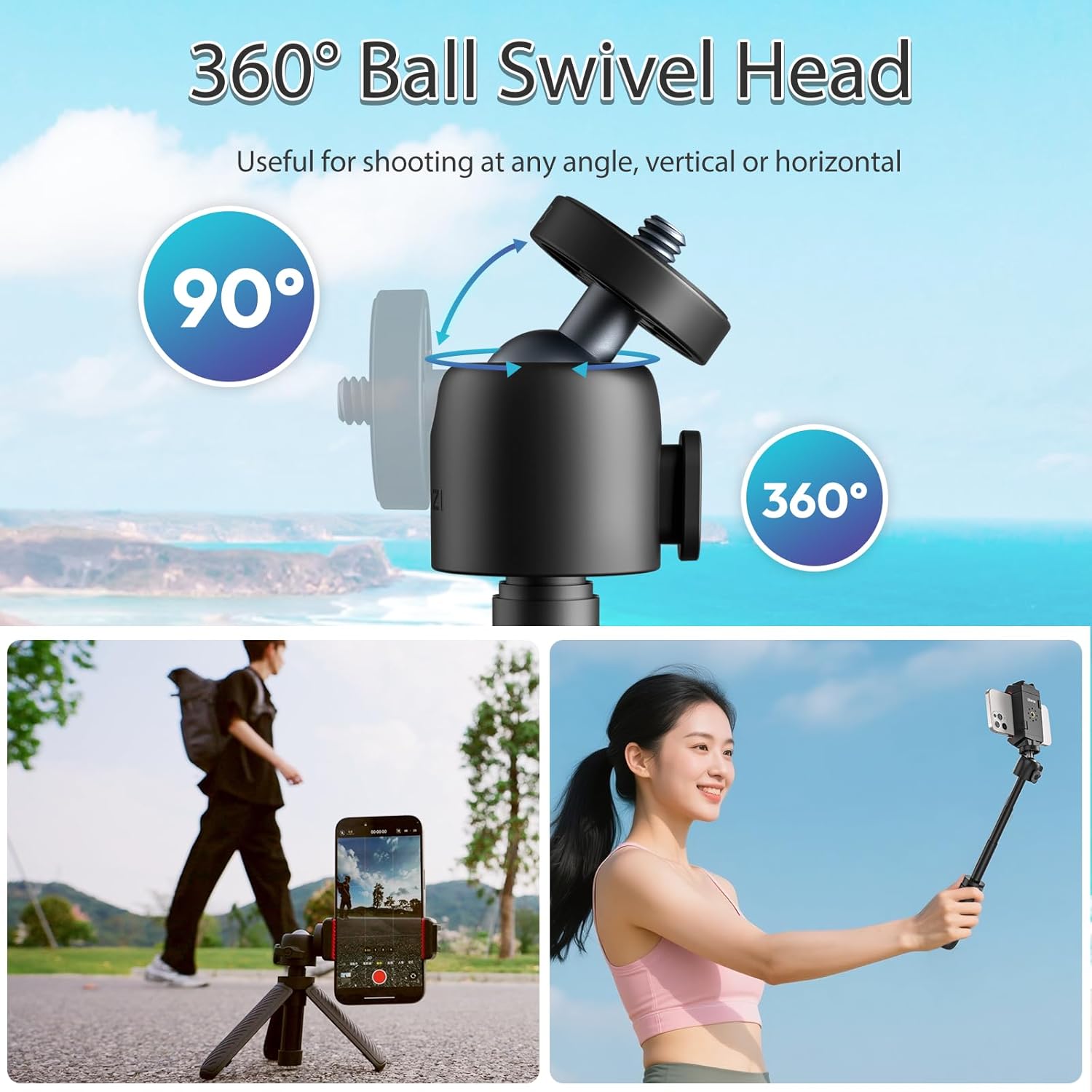 Ulanzi MT88 Tripod Selfie Stic - Photography Kit Xiaomi review and price
