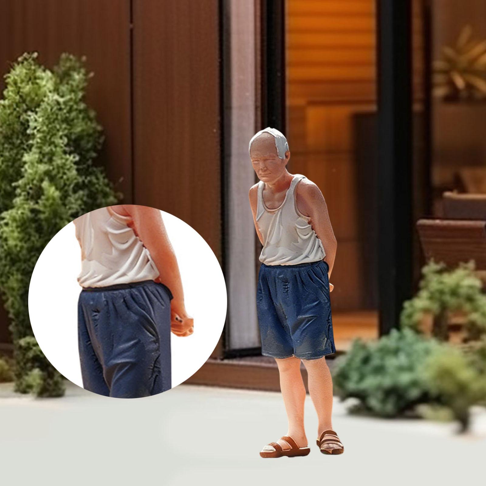 1:64 Scale Old Man Miniature F - Photography Of A Man review and price