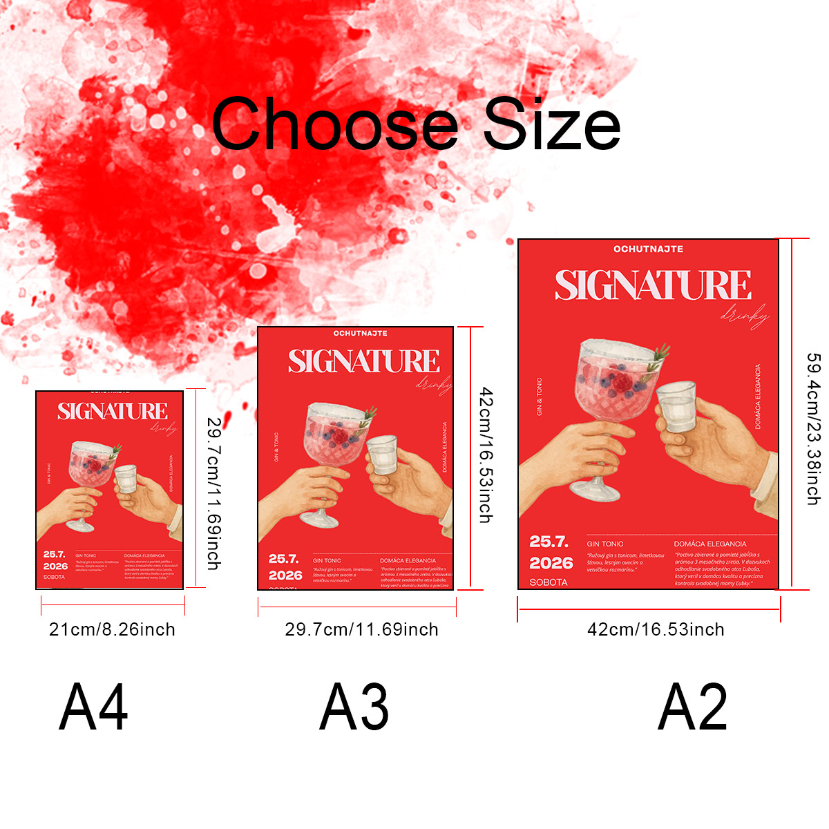 Custom Photo Advertising Poste - Photography Object review and price
