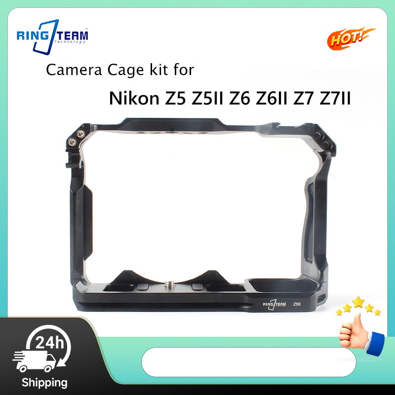 Camera Cage for Nikon Z5 Z5II  - Camera Cold Shoe review and price