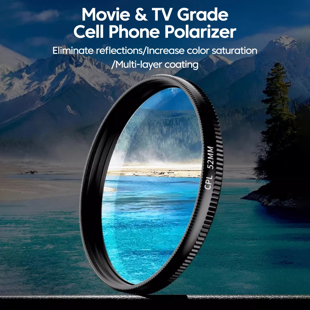 New 52mm CPL Mobile Phone Lens - Photography Zooming review and price
