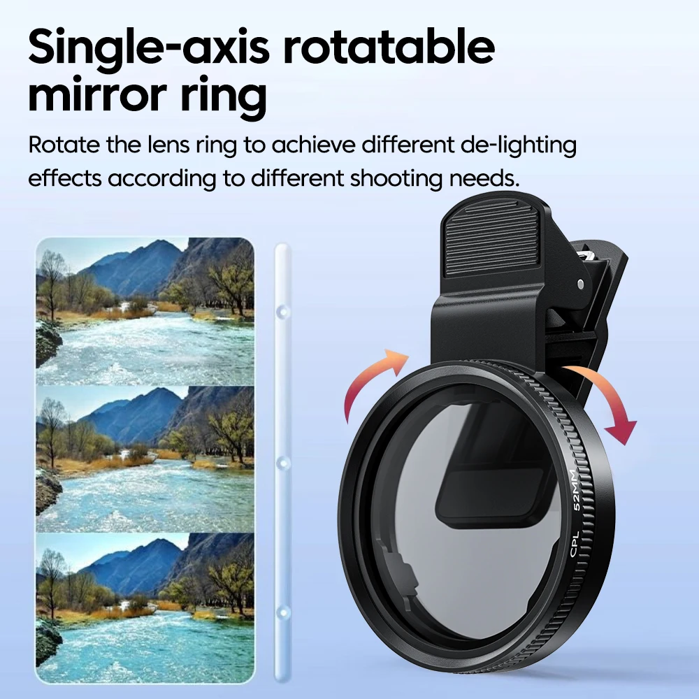 New 52mm CPL Mobile Phone Lens - Photography Zooming review and price