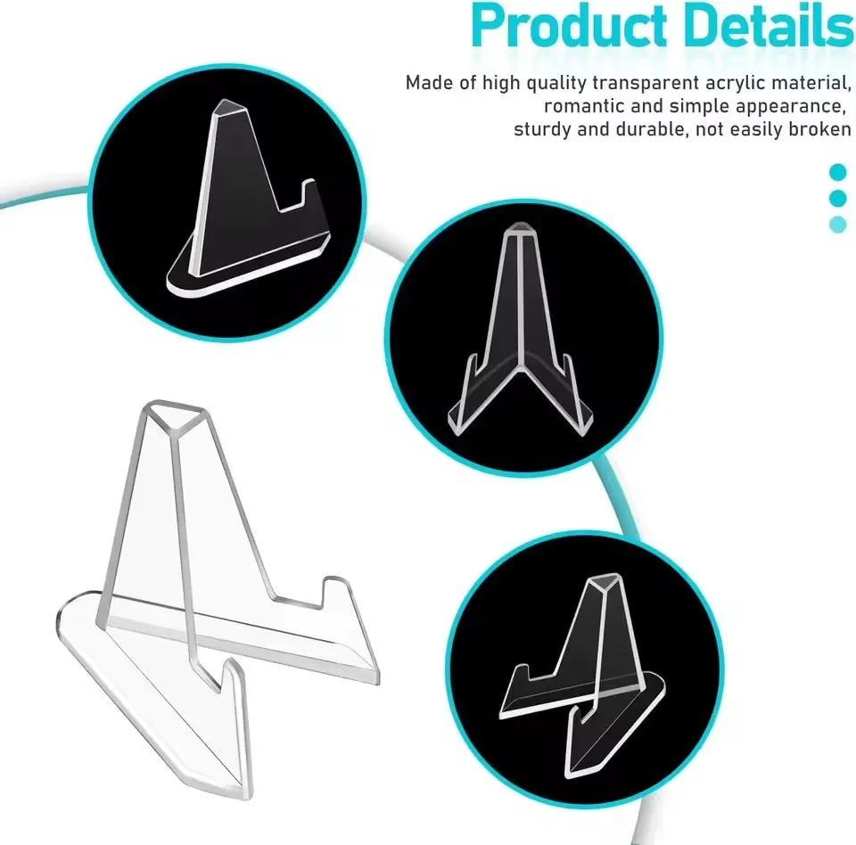 30-1PCS Triangular Card Displa - Photography Object review and price